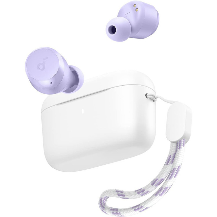 هدفون بلوتوثی انکر مدل Soundcore A20i، درگاه شارژ USB Type-C، مقاوم در برابر پاشش مستقیم آب و عرق