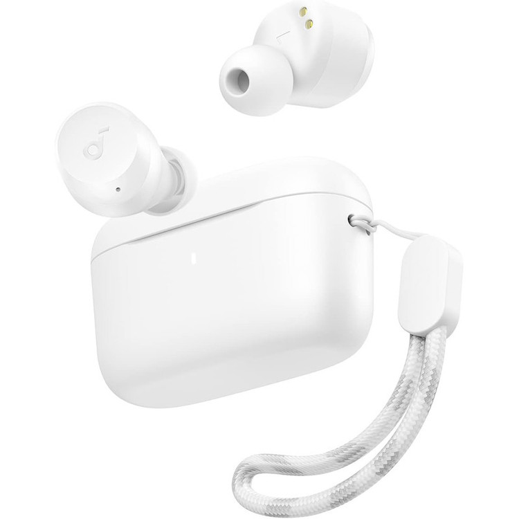هدفون بلوتوثی انکر مدل Soundcore A20i، درگاه شارژ USB Type-C، مقاوم در برابر پاشش مستقیم آب و عرق