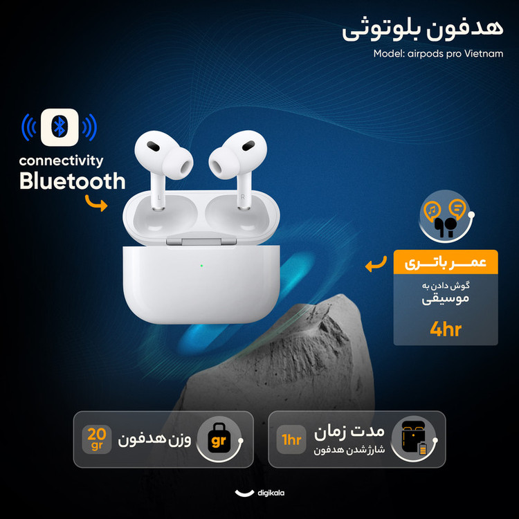هدفون بلوتوثی مدل airpods pro Vietnam