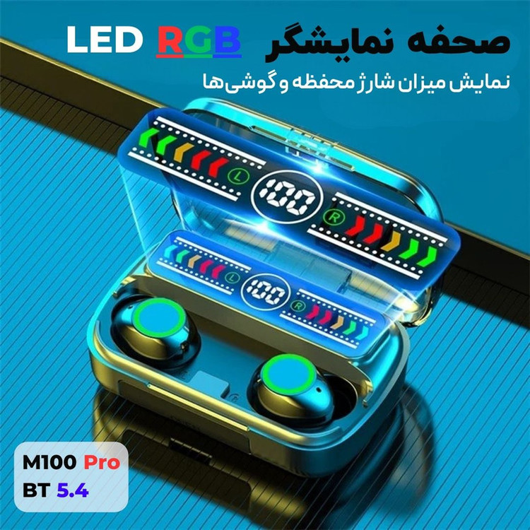 هدفون بلوتوثی مدل M-1OO PRO5.4