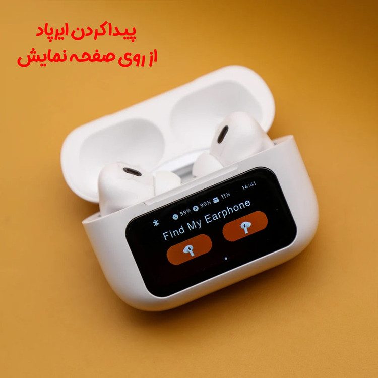 هدفون بلوتوثی ریمکس مدل CozyPods W30N دارای نویز کنسلینگ فعال (ANC)، درگاه شارژ USB Type-C، دارای نمایشگر روی صفحه محفظه شارژ