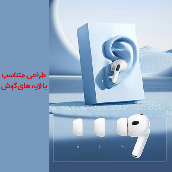 هدفون بلوتوثی ریمکس مدل CozyPods W30N دارای نویز کنسلینگ فعال (ANC)، درگاه شارژ USB Type-C، دارای نمایشگر روی صفحه محفظه شارژ