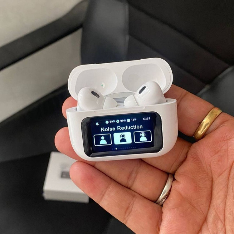 هدفون بلوتوثی مدل 8455ا airpods pro screen 2024