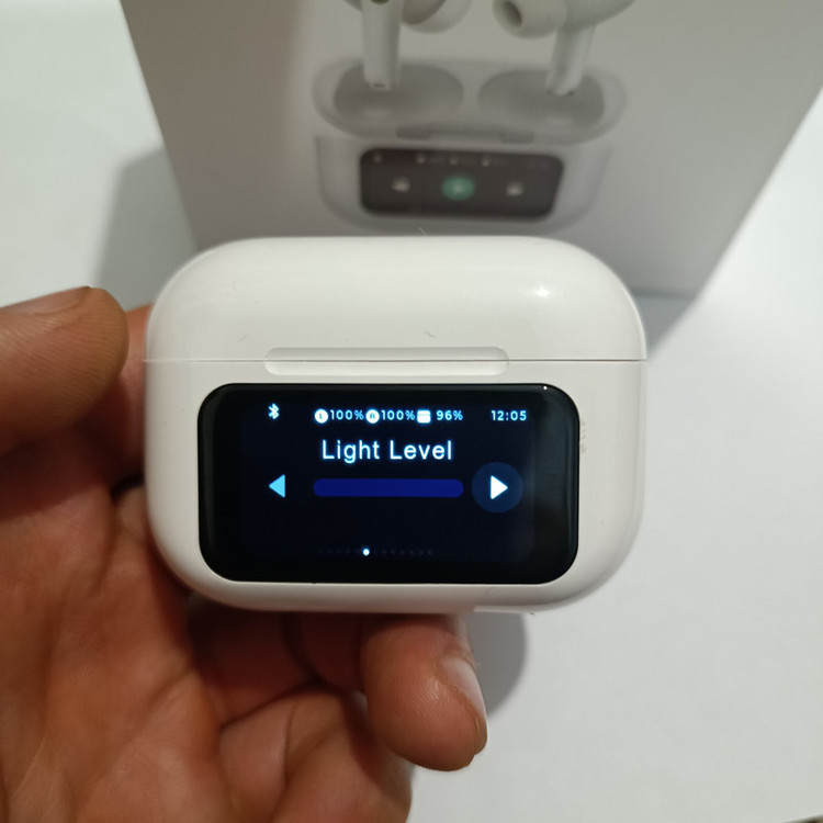 هدفون بلوتوثی مدل 8455ا airpods pro screen 2024