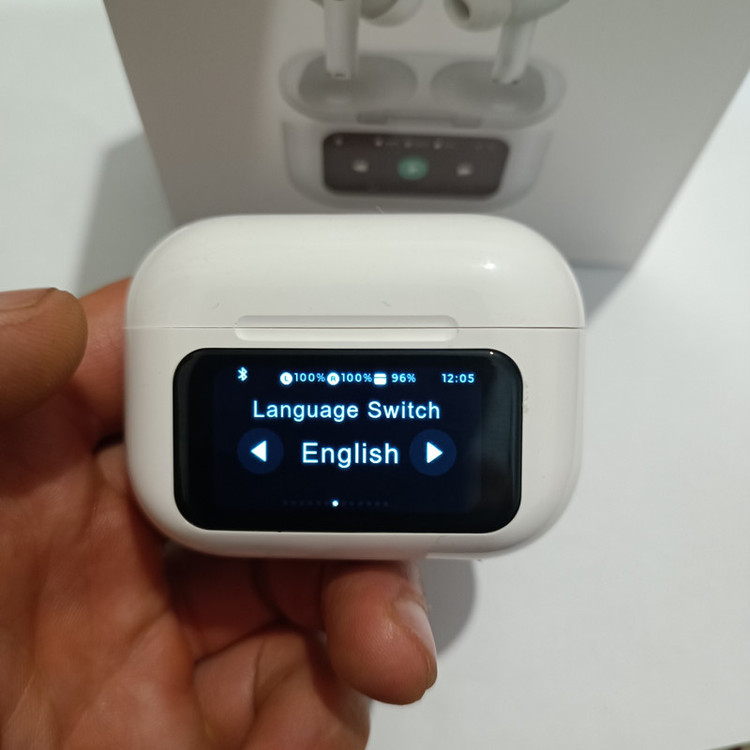 هدفون بلوتوثی مدل 8455ا airpods pro screen 2024