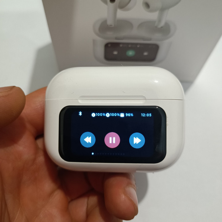 هدفون بلوتوثی مدل 8455ا airpods pro screen 2024