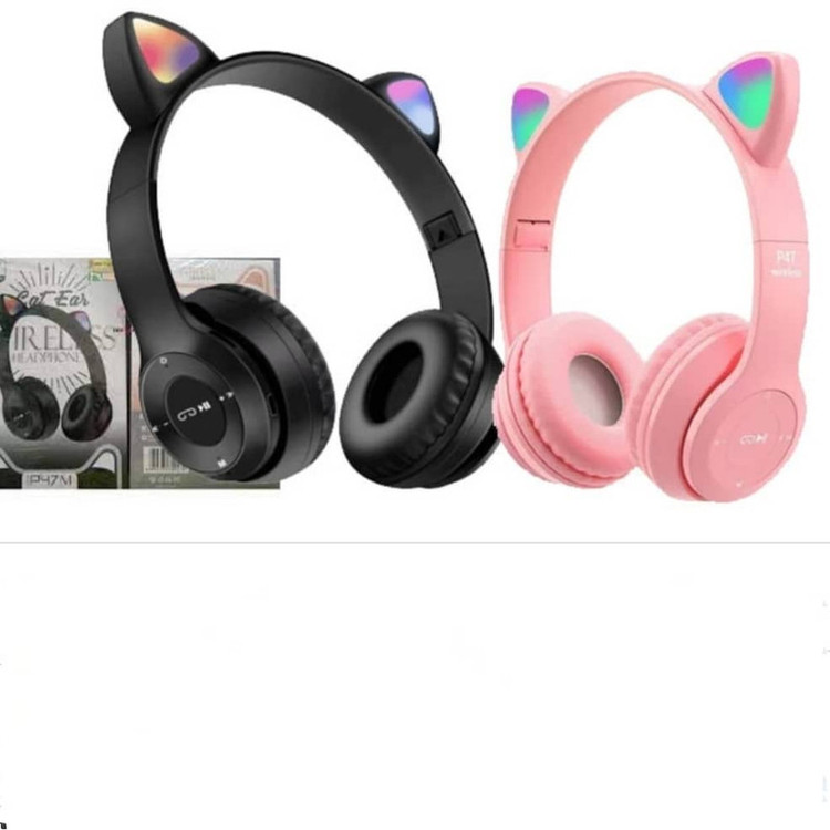 هدفون بی سیم مدل CAT EAR P47M