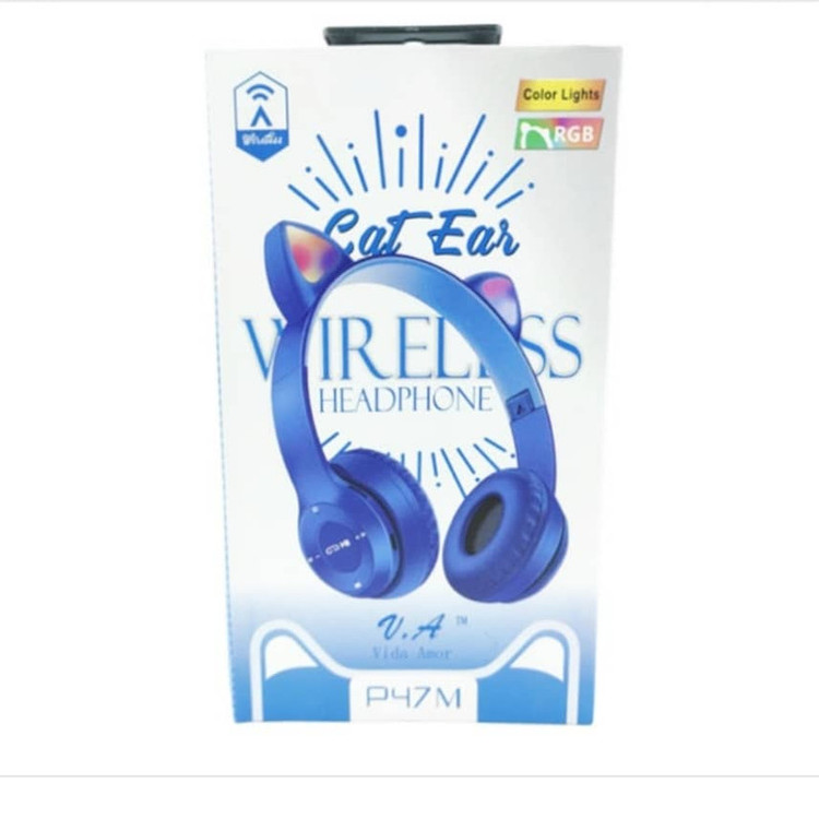 هدفون بی سیم مدل CAT EAR P47M