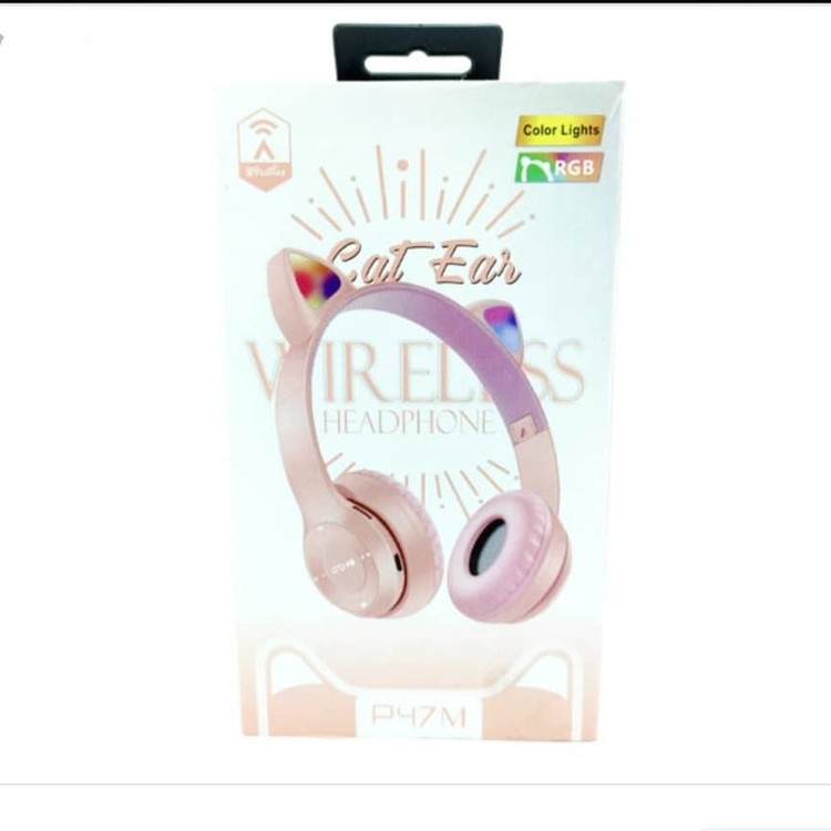 هدفون بی سیم مدل CAT EAR P47M