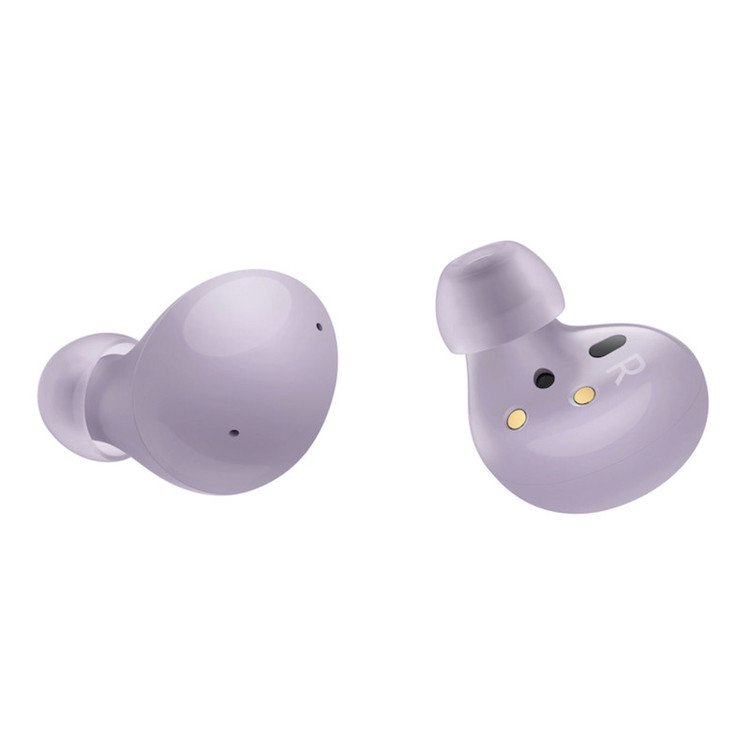 هدفون بلوتوثی سامسونگ مدل Galaxy Buds 2 با نویز کنسلینگ فعال (ANC)، درگاه شارژ USB Type-C، دارای میکروفون داخلی و دو میکروفون خارجی، مقاوم در برابر رطوبت و عرق