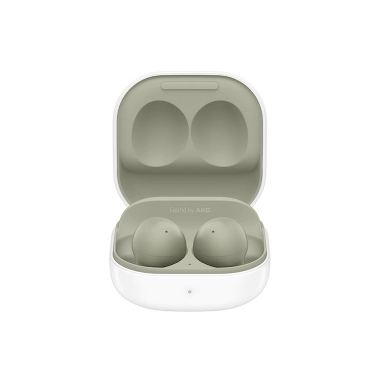 هدفون بلوتوثی سامسونگ مدل Galaxy Buds 2 با نویز کنسلینگ فعال (ANC)، درگاه شارژ USB Type-C، دارای میکروفون داخلی و دو میکروفون خارجی، مقاوم در برابر رطوبت و عرق