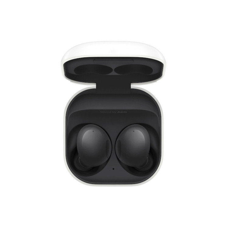هدفون بلوتوثی سامسونگ مدل Galaxy Buds 2 با نویز کنسلینگ فعال (ANC)، درگاه شارژ USB Type-C، دارای میکروفون داخلی و دو میکروفون خارجی، مقاوم در برابر رطوبت و عرق