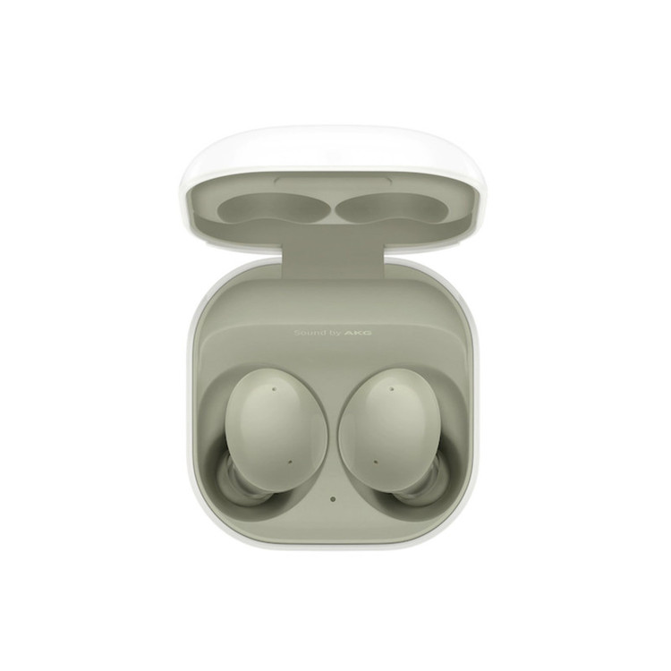 هدفون بلوتوثی سامسونگ مدل Galaxy Buds 2 با نویز کنسلینگ فعال (ANC)، درگاه شارژ USB Type-C، دارای میکروفون داخلی و دو میکروفون خارجی، مقاوم در برابر رطوبت و عرق