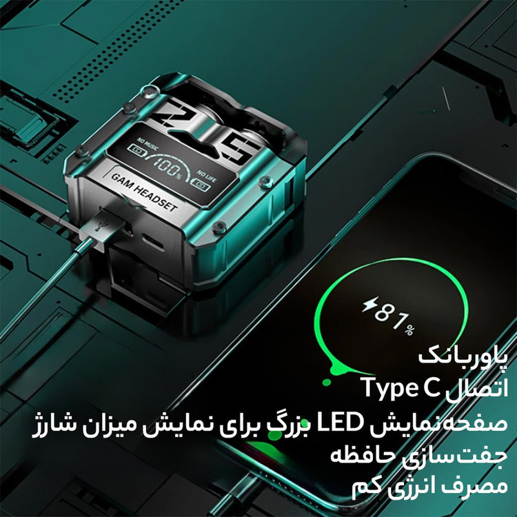 هدفون بلوتوثی دامیکس مدل M25