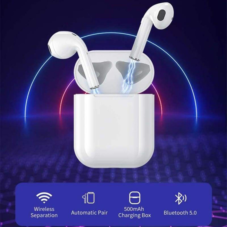 هدست بلوتوثی تی دبلیو اس مدل I12 - RB