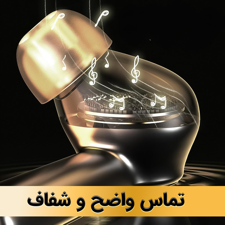 هدفون بلوتوثی لوکسار مدل T68 Pro با نویز کنسلینگ فعال (ANC)، نویز کنسلینگ میکروفون (ENC)، قابلیت پخش صدای محیطی (Transparency)، درگاه شارژ USB Type-C، دارای نمایشگر روی محفظه شارژ، پشتیبانی از فرمان لمسی، مقاوم در برابر رطوبت و عرق، استاندارد ضد آب IPX4
