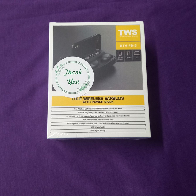 هدست بلوتوثی مدل F9 - 5 TwS 102