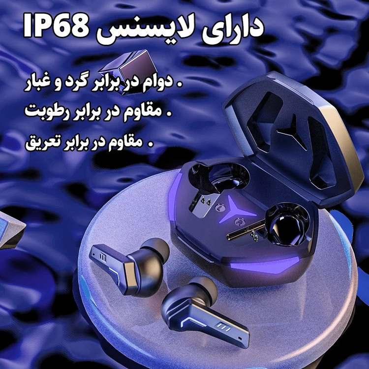 هدفون بلوتوثی موزیک آپولو مدل DX-EARBUDS C22
