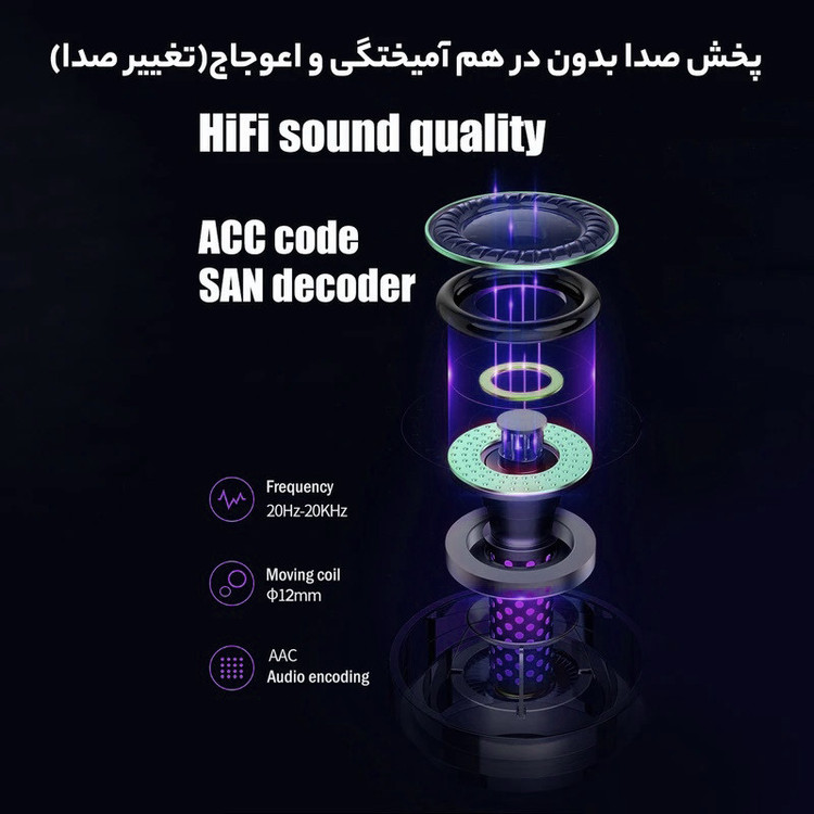 هدفون بلوتوثی بلولاین مدل K99 Pro