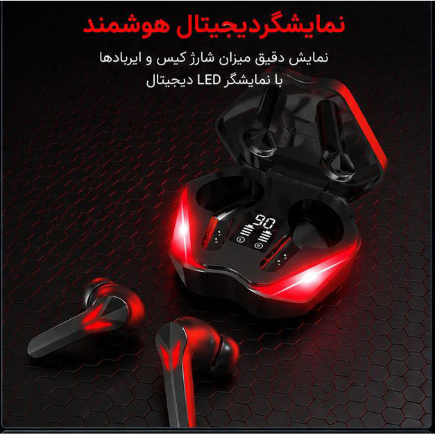 هدفون بی سیم گیمینگ مدل TWS Gaming