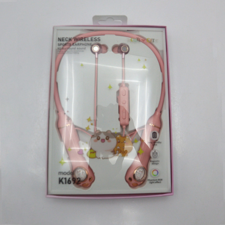 هندزفری بلوتوثی مدل YPPK-CUTE CAT-K1692