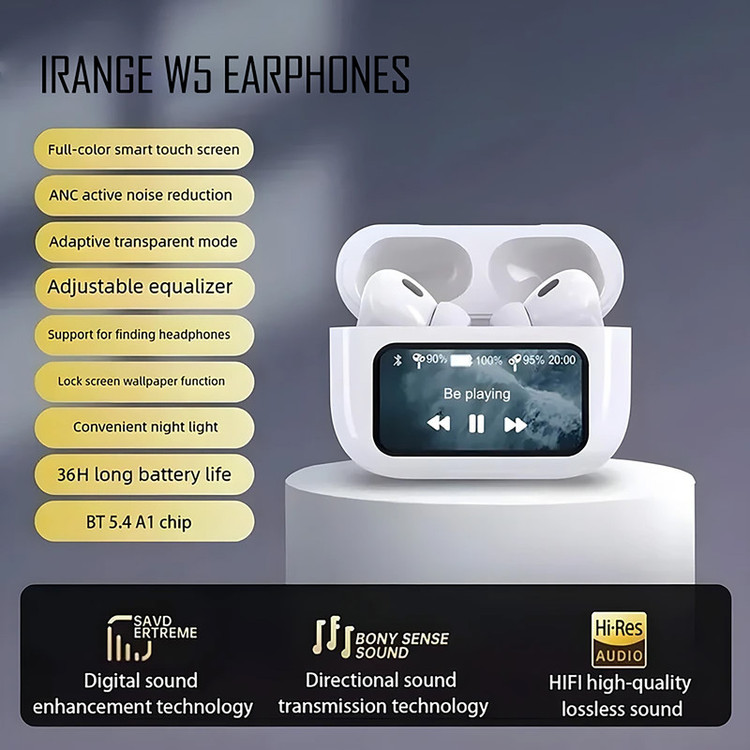 هدفون بلوتوثی آیرنج مدل W5 - PRO