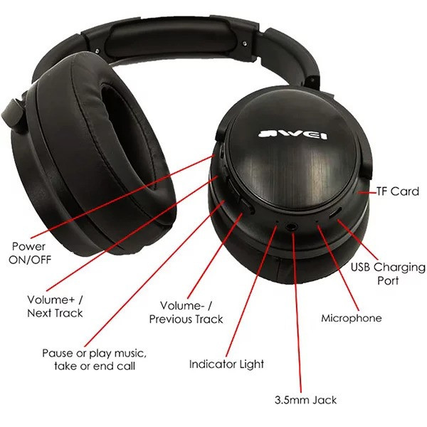هدفون بلوتوثی اوی مدل A780BL