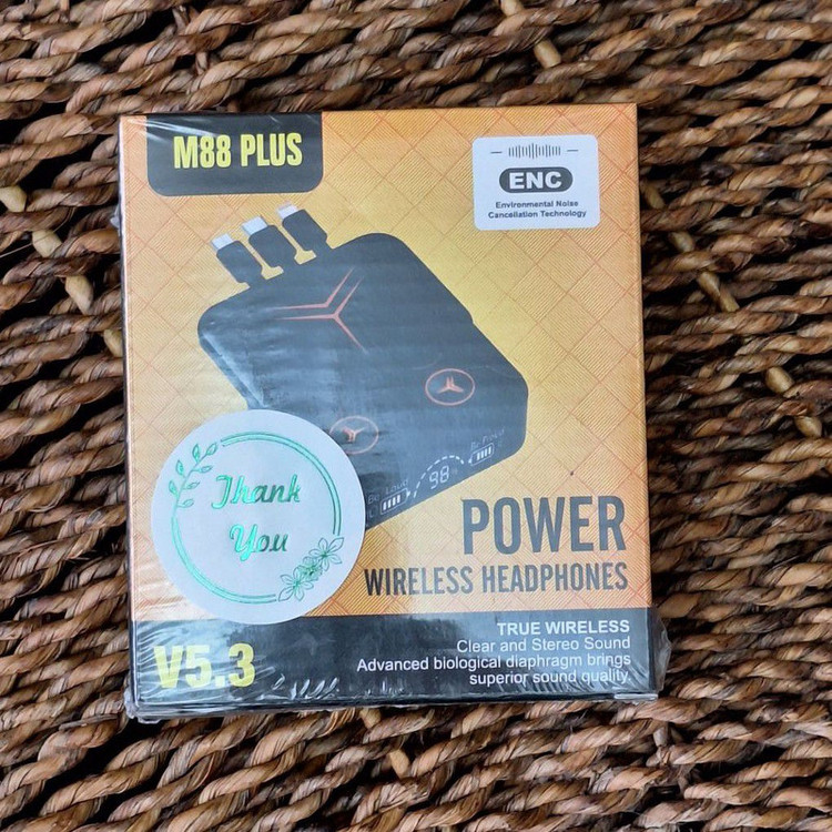 هدست بلوتوثی مدل M88 Plus TANK you