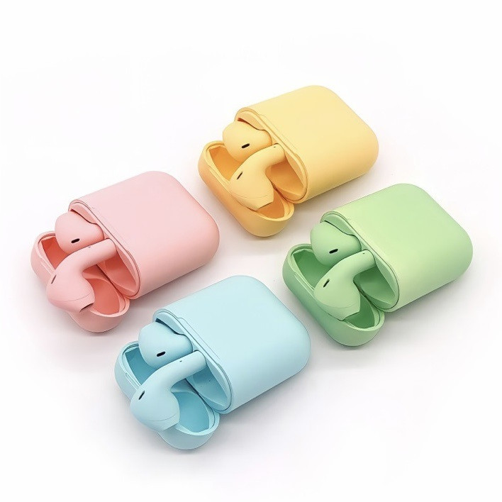 هدفون بلوتوثی مدل inpods 12 بدون قابلیت نویز کنسلینگ، درگاه شارژ لایتنینگ، تا 5 ساعت عمر باتری، امکان استفاده به صورت پاوربانک، کنترل لمسی، مقاوم در برابر رطوبت و عرق