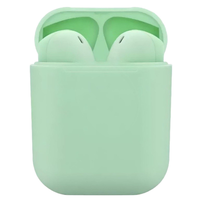 هدفون بلوتوثی مدل inpods 12 بدون قابلیت نویز کنسلینگ، درگاه شارژ لایتنینگ، تا 5 ساعت عمر باتری، امکان استفاده به صورت پاوربانک، کنترل لمسی، مقاوم در برابر رطوبت و عرق