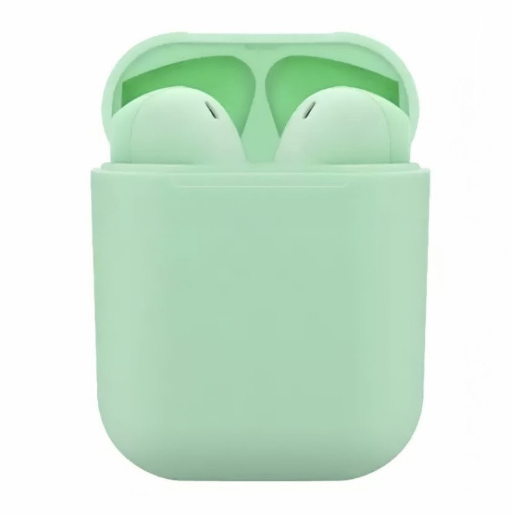 هدفون بلوتوثی مدل inpods 12 بدون قابلیت نویز کنسلینگ، درگاه شارژ لایتنینگ، تا 5 ساعت عمر باتری، امکان استفاده به صورت پاوربانک، کنترل لمسی، مقاوم در برابر رطوبت و عرق