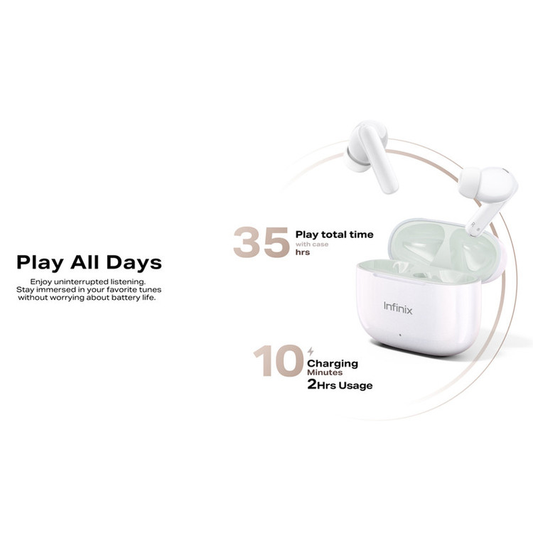 هدفون بلوتوثی اینفینیکس مدل XBuds N4 Pro