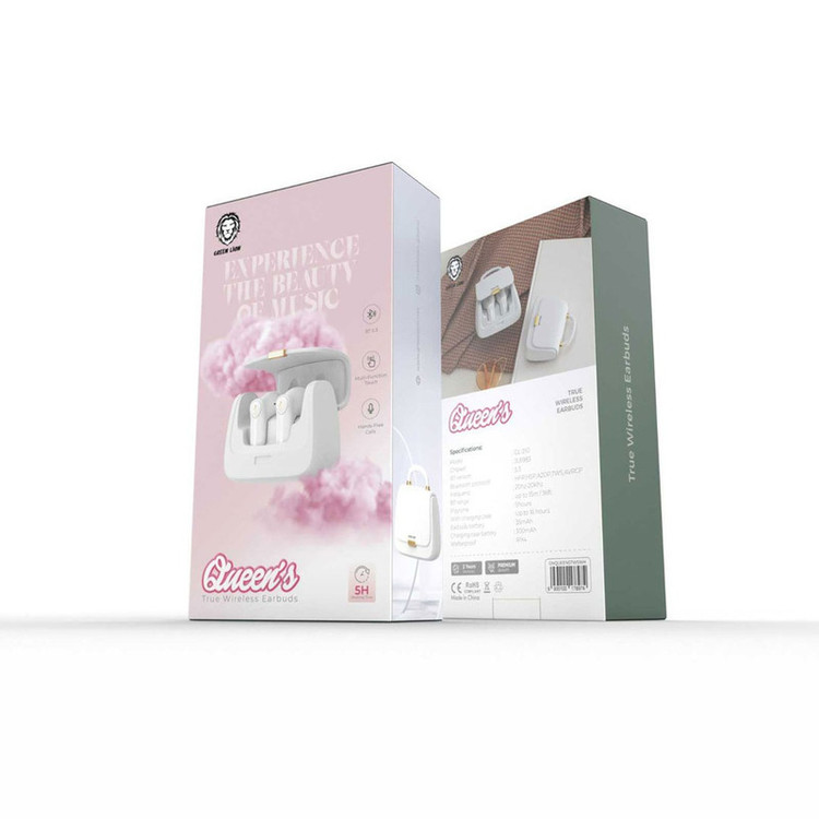 هدفون بلوتوثی گرین لاین مدل Queen's True Wireless Earbuds