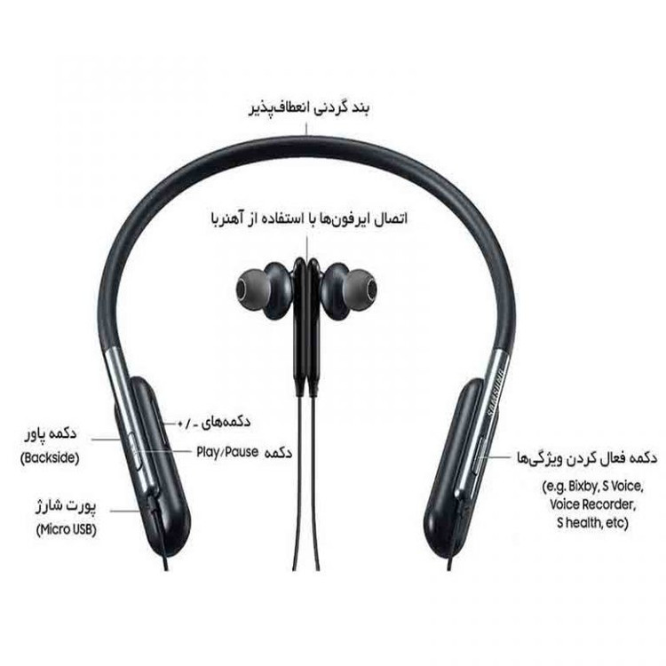 هدفون بی سیم مدل Uflex BG950