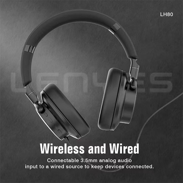 هدفون بلوتوثی لنیز مدل LH80