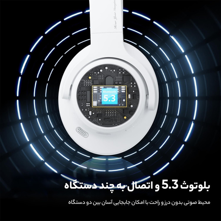 هدفون بلوتوثی ساندپیتز مدل NAS SPACE
