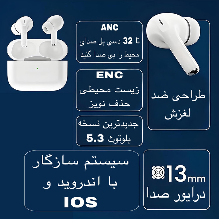 هدفون بلوتوثی کریزی کول مدل Fi5 Pro2