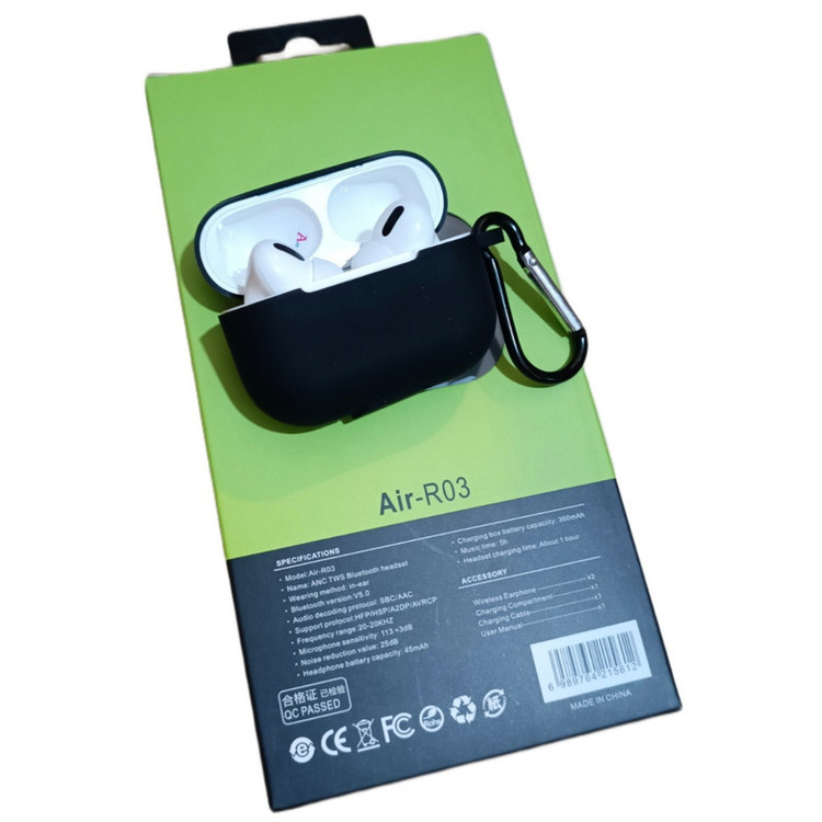 هدفون بلوتوثی مدل ا airpods pro air-r03 wireless