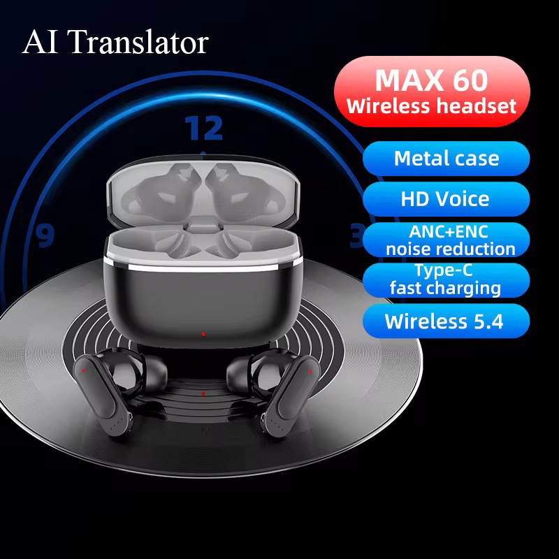 هدفون بلوتوثی دیبت ویر مدل Max60-AI Translator