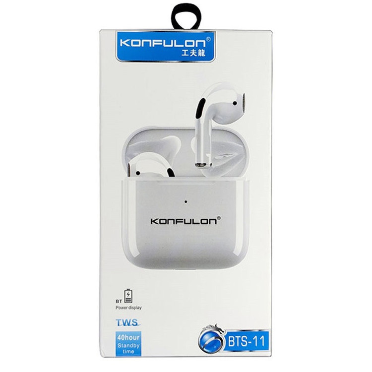 هدفون بلوتوثی کانفلون مدل 2 knf tws bts-11 noiscancelling ا1