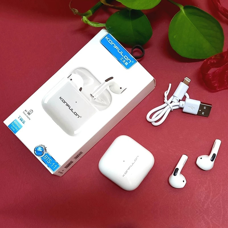 هدفون بلوتوثی کانفلون مدل 2 knf tws bts-11 noiscancelling ا1