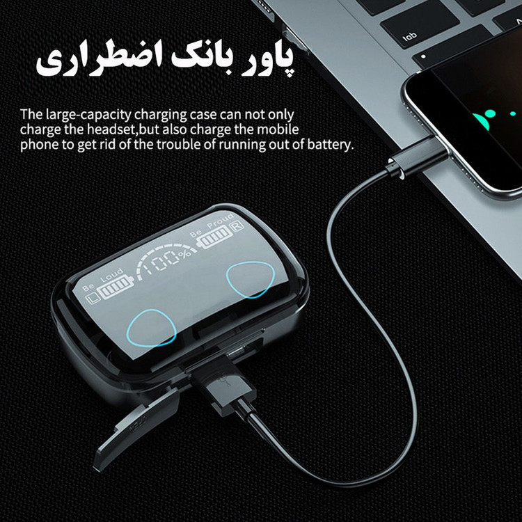 هدست بلوتوثی مدل M10 V5.3 ORIG