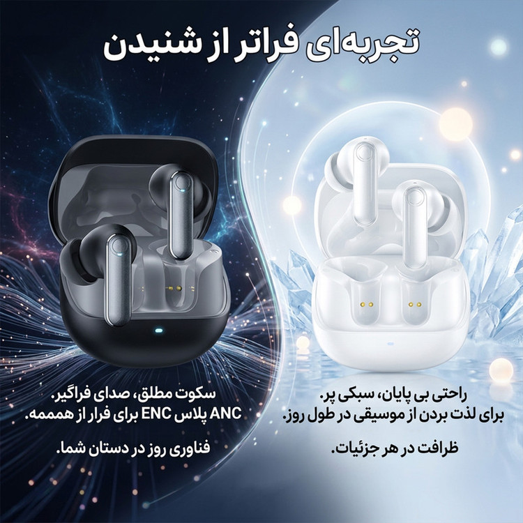 هدفون بلوتوثی ریمکس مدل TWS12