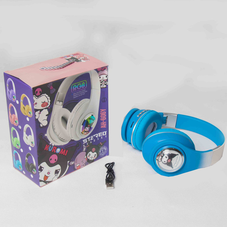 هدفون طرح kuromi مدل AH606Y