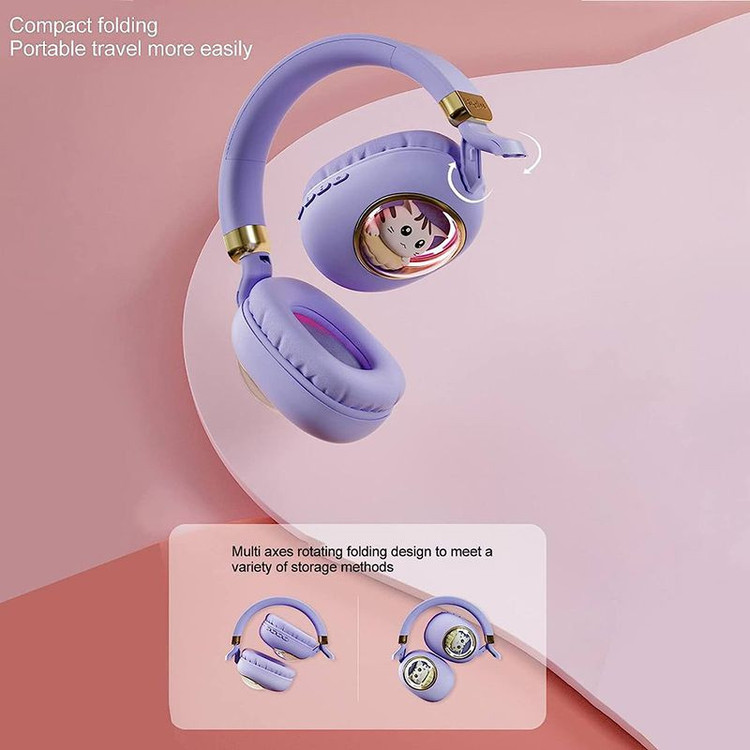 هدفون بی سیم طرح گربه ای مدل CA-037