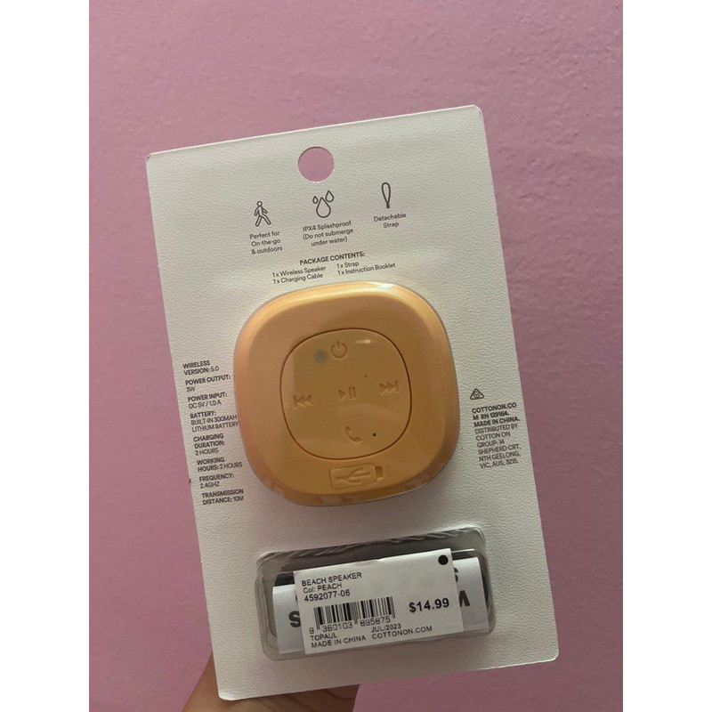 اسپیکر بی سیم کوتون آن مدل Beach Speaker کد P1