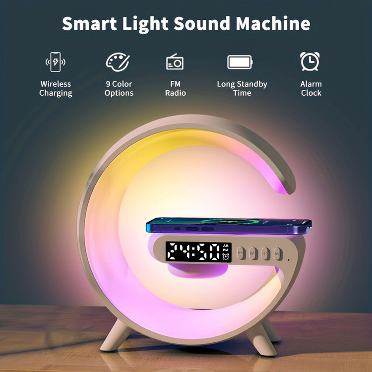 اسپیکر بلوتوثی قابل حمل طرح چراغ خواب مدل G63