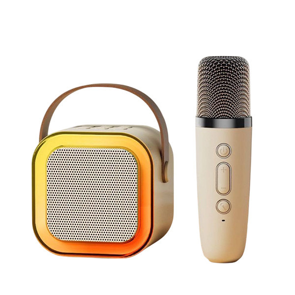 اسپیکر بلوتوثی قابل حمل مدل KARAOKE به همراه میکروفن