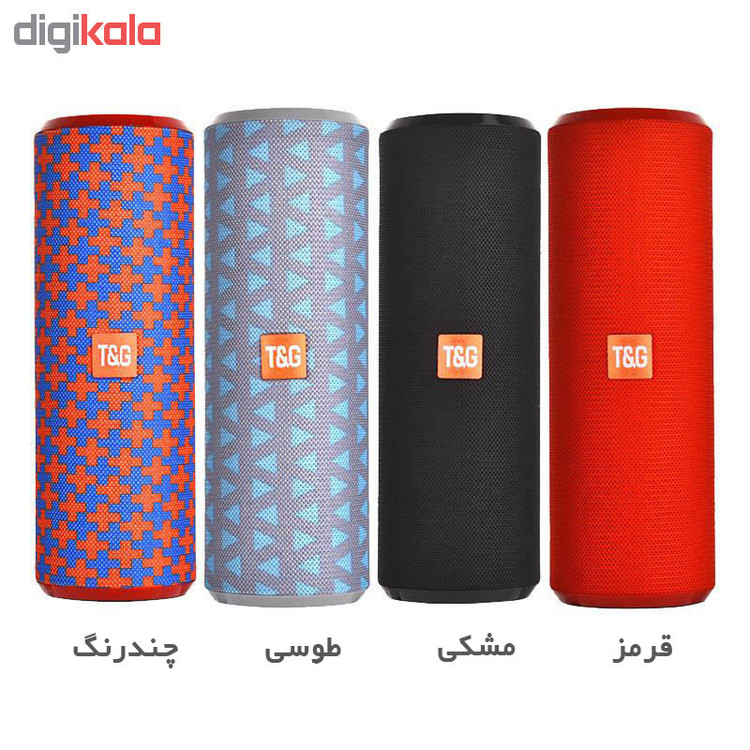 اسپیکر بلوتوثی قابل حمل تی اند جی مدل TG-126
