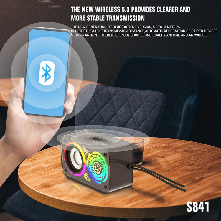 اسپیکر بلوتوثی قابل حمل لنیز مدل S841